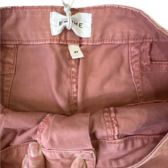 FRAME NWT ROLLED CUFF PLEATED SHORT SIZE 27 - Picture 4 of 4